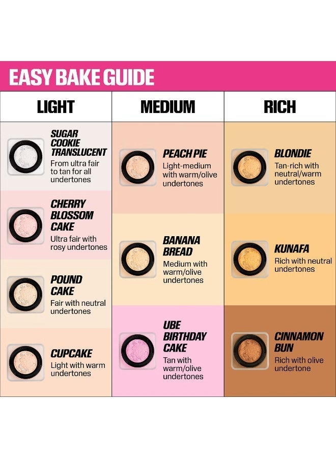 Houda Huda Beauty Easy Bake Loose Powder - Ube Birthday Cake - Image 5