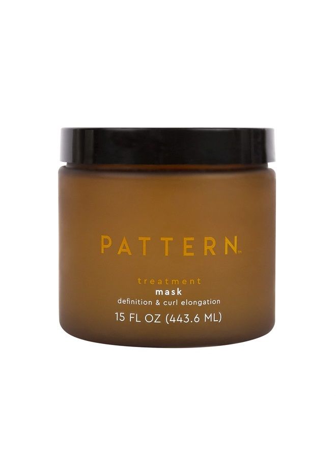 PATTERN Beauty by Tracee Ellis Ross Treatment Mask, 15 Fl Oz, Great for Curlies, Coilies and Tight-Textured Hair, 3a to 4c - Image 1