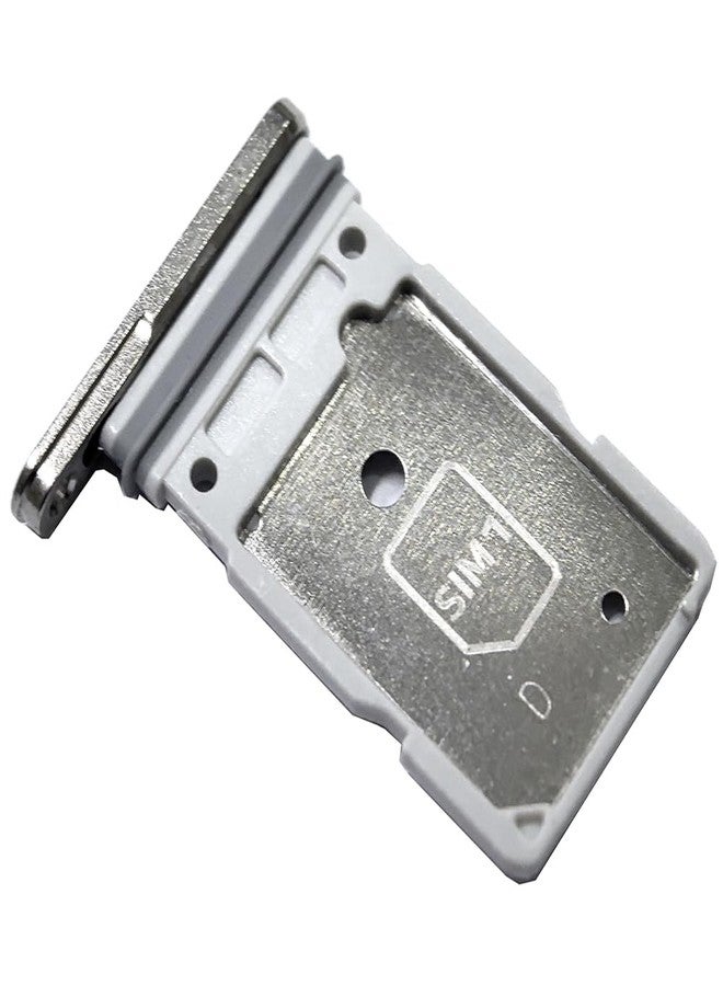 Bestdealing Galaxy S25 Ultra SIM Card Tray Dual Replacement S25 Ultra Sim Card Slot Holder for Samsung Galaxy S25 Ultra 5G 6.9" S938U1 SM-S938U Sim Card Tray Repair Part with Opening Needle (Titanium Gray) - Image 2
