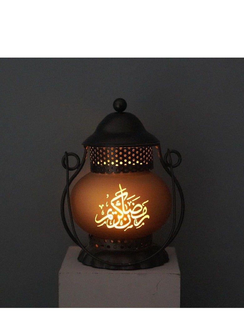 Bluejw Led Lights Retro Lantern Crafts Decorative Ornaments Small Horse Lamps Candlesticks And Decorations For The Eid Al Adha Ramadan Eid Muarak - Image 2