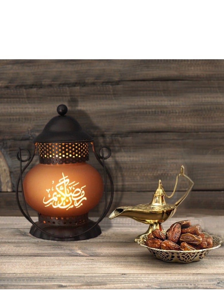 Bluejw Led Lights Retro Lantern Crafts Decorative Ornaments Small Horse Lamps Candlesticks And Decorations For The Eid Al Adha Ramadan Eid Muarak - Image 3