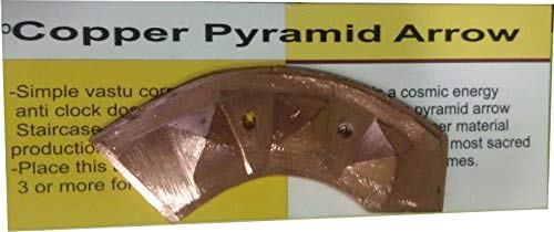 Plus Value Copper Clock Wise Arrow Vastu Pyramid Remedies for Anti Clock Main Door Opening Anticlock Staircase Anitclock Process 3pcs - Image 3