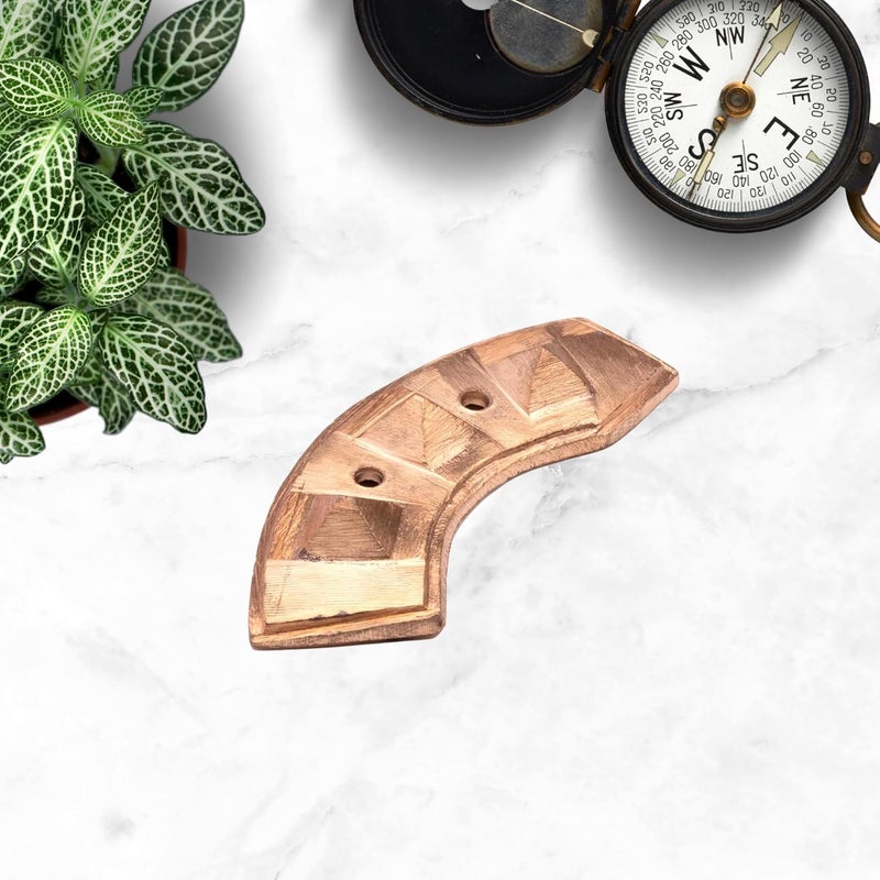 Plus Value Copper Clock Wise Arrow Vastu Pyramid Remedies for Anti Clock Main Door Opening Anticlock Staircase Anitclock Process 3pcs - Image 5