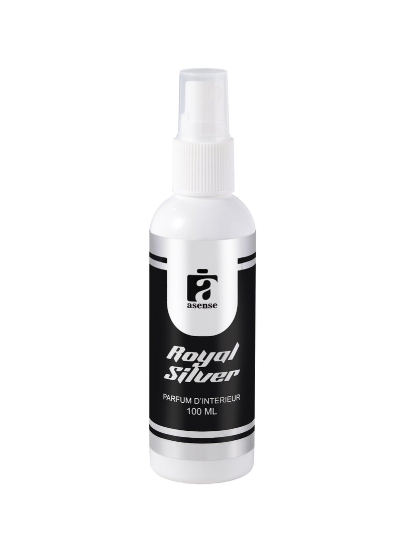 Asense - Royal Silver Car Air Freshner 100ml Spray - Image 1