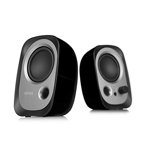 Edifier R12U Stereo Computer Bookshelf Speakers - Black - Image 1