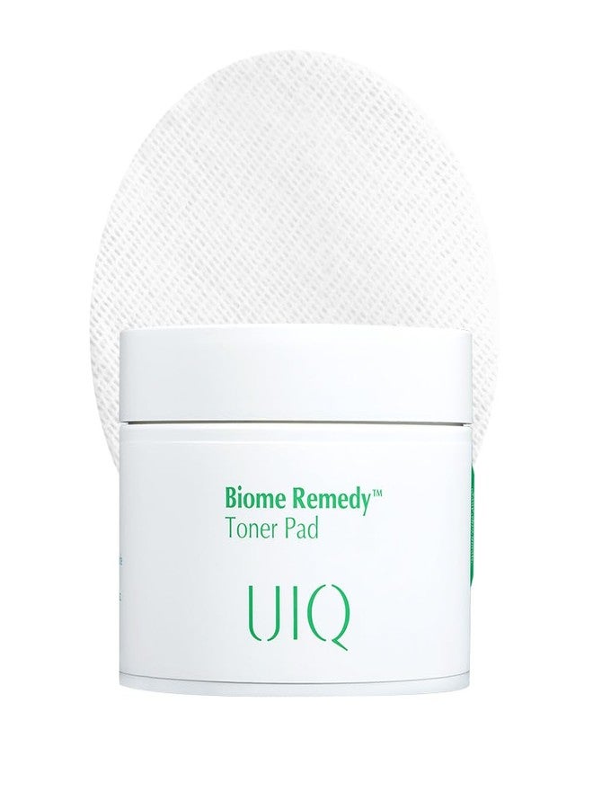 UIQ Biome Remedy Toner Pads, Dual-Textured Facial Pad for Hydrating, Moisturizing, Calming, Pore Care, Non Comedogenic, Daily Toner Pads for Soothing Skin 6.08 fl. oz., 70 Sheets - Image 1