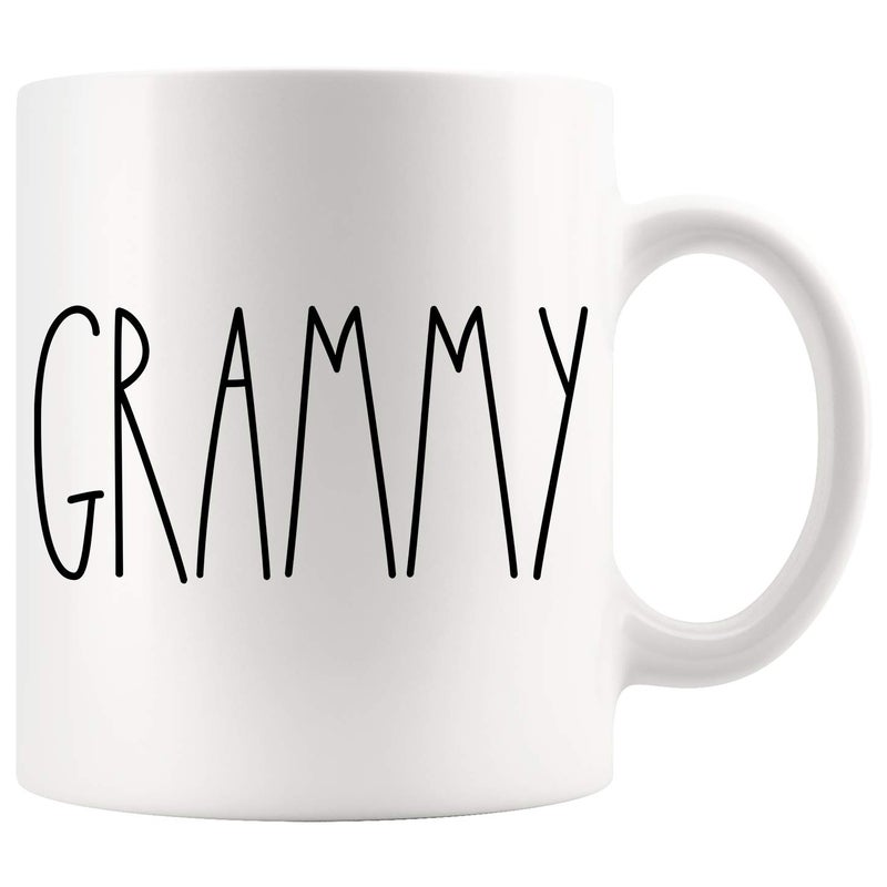 Grammy Gifts  Coffee Mug for Christmas Grandmother Cup for Mothers Day Pregnancy Reveal Best Grammy Ever 11oz