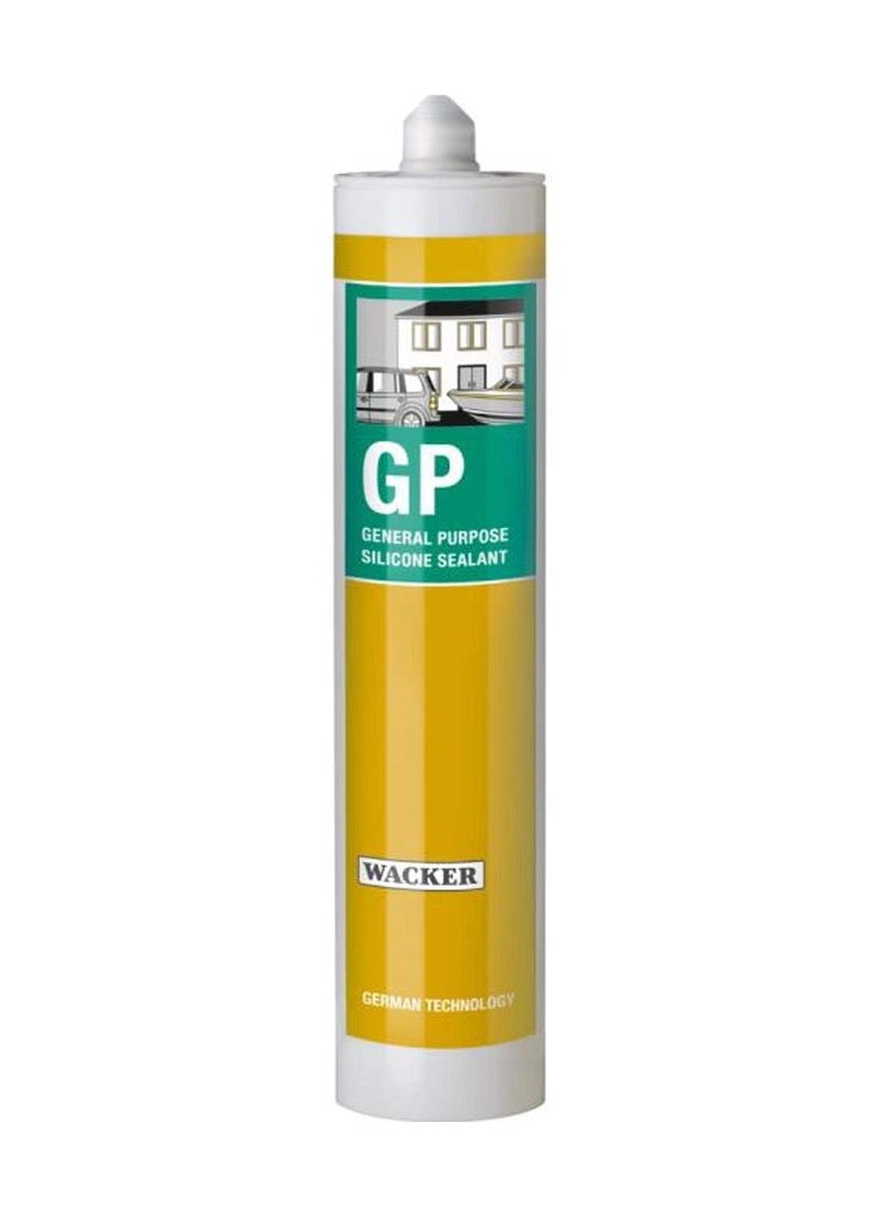 WACKER Silicon Sealant General Purpose Clear 280ml  - Image 1