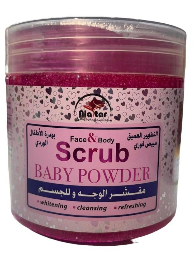alattar face Body Scrub Baby Powder 521 ML - Image 2