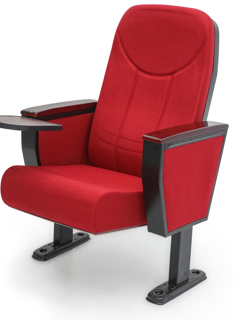 Multi Home Furniture - AUDITORIUM CHAIR, SET OF 5 CHAIR RED COLOUR ,MH-854 - Image 1