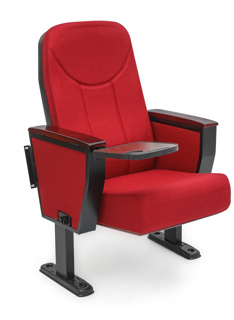 Multi Home Furniture - AUDITORIUM CHAIR, SET OF 5 CHAIR RED COLOUR ,MH-854 - Image 1