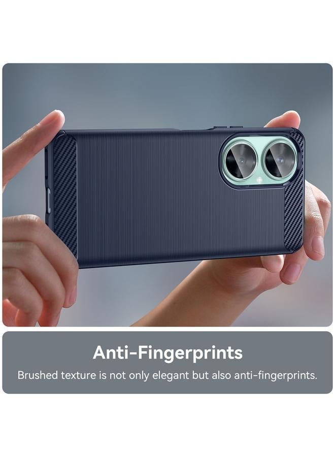 اس-توب جراب لهاتف Huawei Enjoy 60 Pro مصنوع من ألياف الكربون TPU بتصميم ناعم الملمس - Image 5