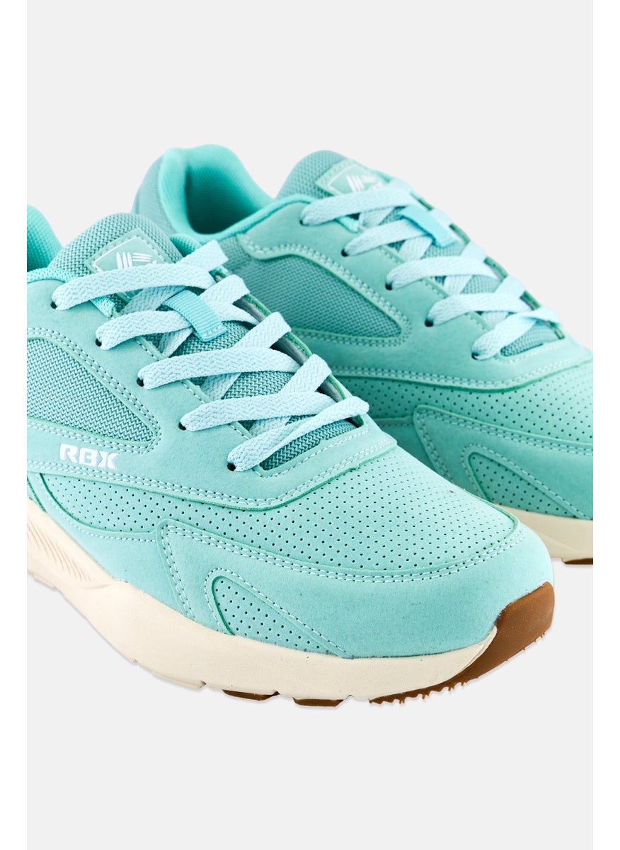RBX Women Lace Up Hiking Shoes, Mint Green  - Image 3