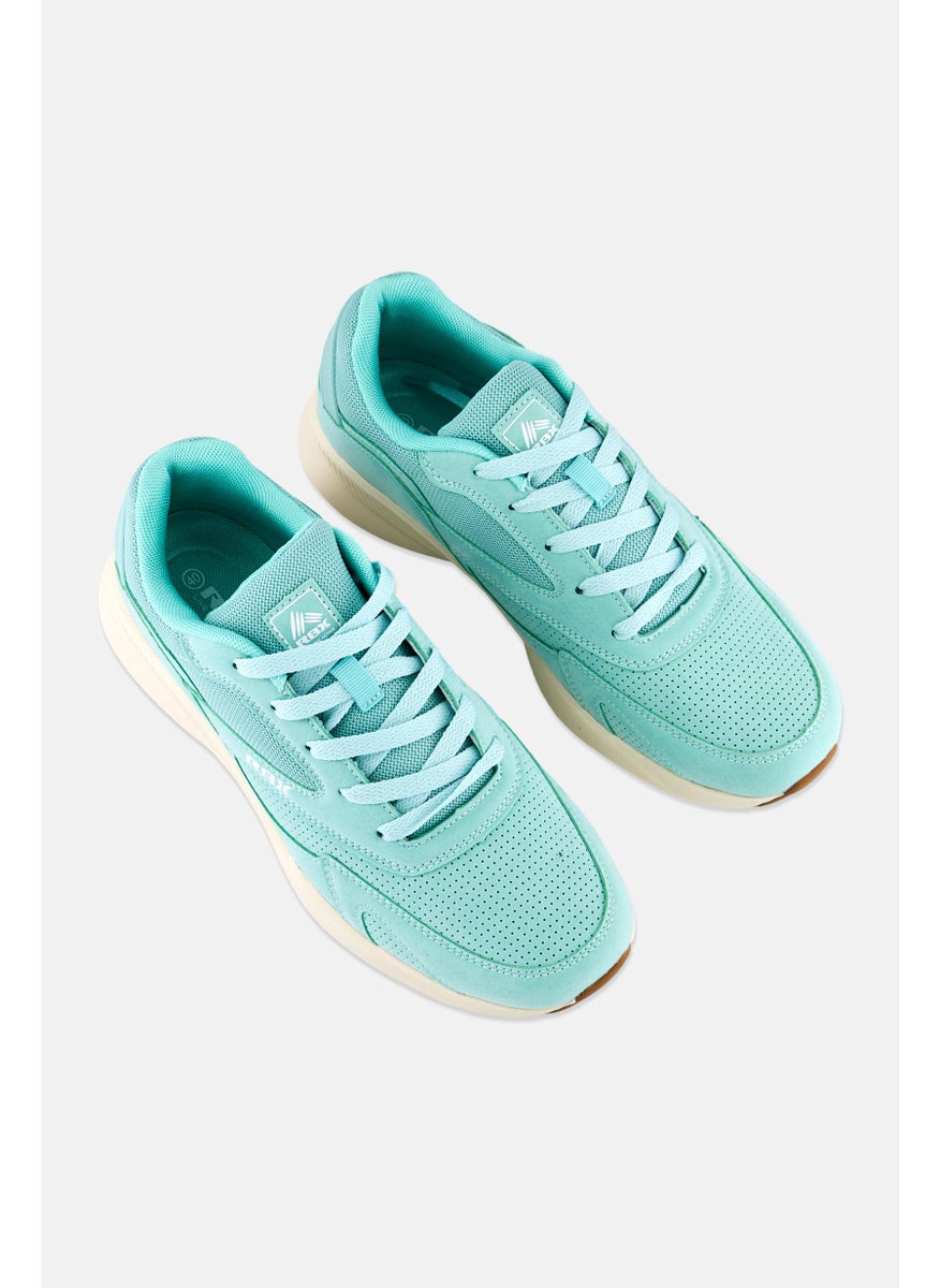 RBX Women Lace Up Hiking Shoes, Mint Green  - Image 4
