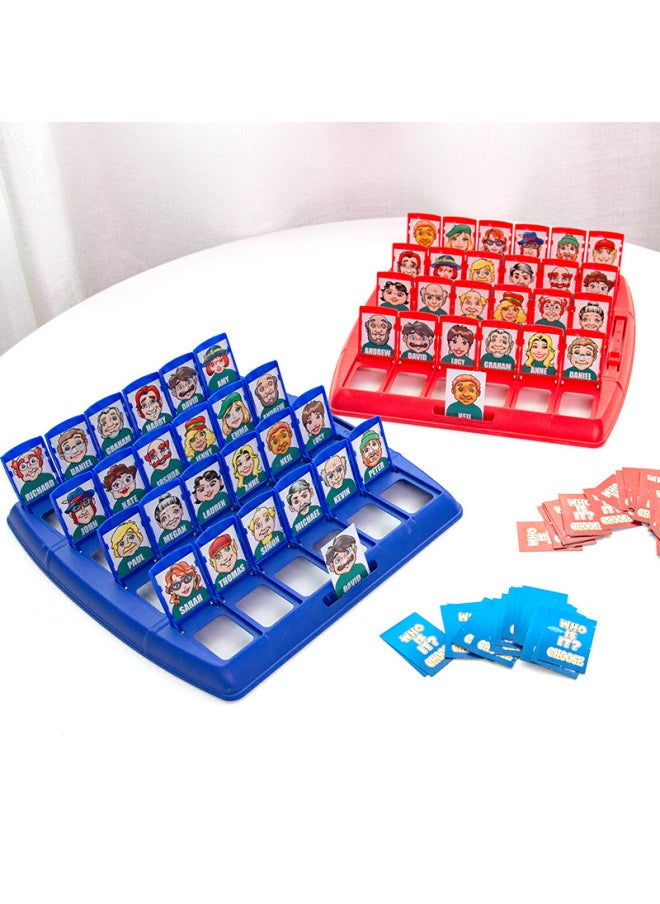 Interactive Logic Thinking Card Game Headband Who Am I Children's Educational Toys Parent-Child Interaction Game-Color:Medium Guess Character  Punishment Turntable Storage Bag  - Image 4