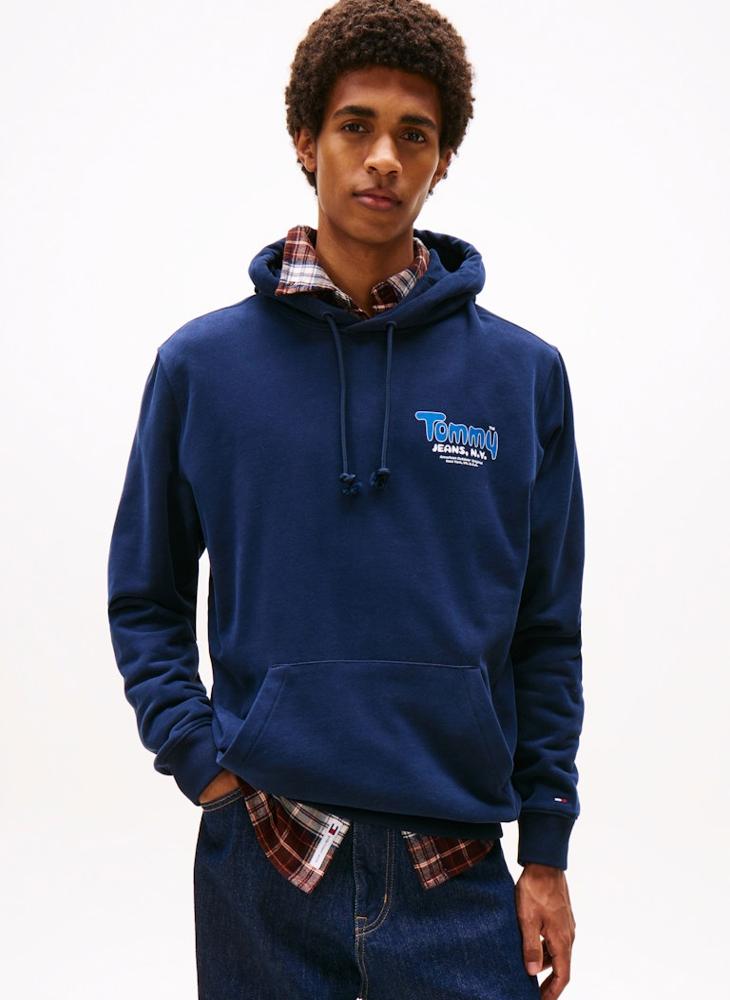 TOMMY JEANS Logo Terry Hoody - Image 1