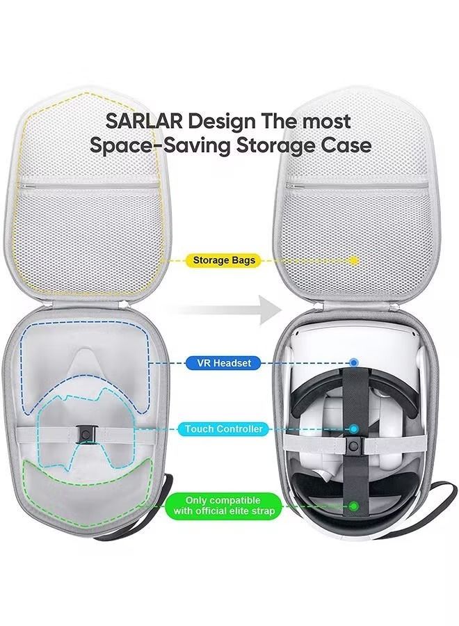 Joshberg Oculus Quest 2 Carrying Case for Travel and Home - Image 2