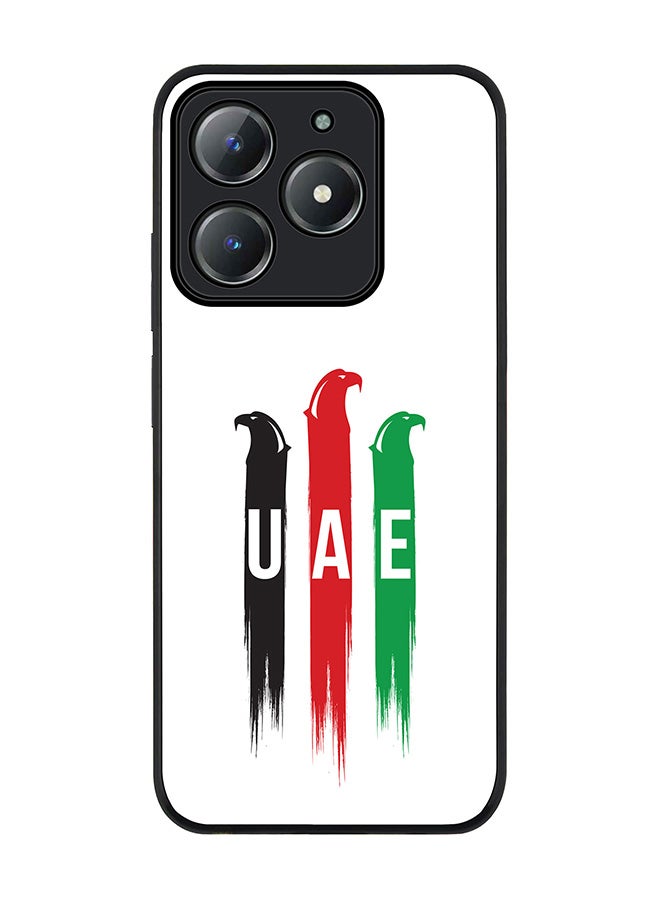 Stylizedd For Realme C63 / Realme C61 4G Case,Slim fit Camera Protection, Shockproof Thin Phone cover  - UAE Falcons - Image 1