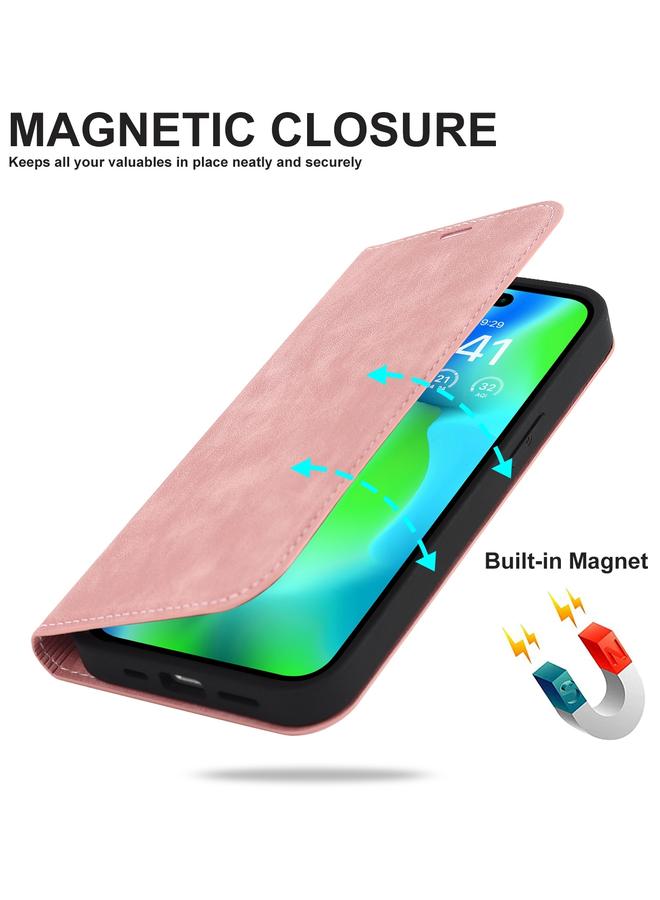 اس-توب جراب هاتف جلدي ماج سيف مع شحن لاسلكي لهاتف iPhone 14 Pro - Image 2