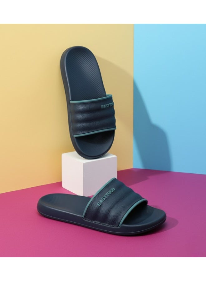 Unisex Comfort Slippers – Lightweight & Anti-Slip Slides for Indoor & Outdoor Use | Quick-Dry Soft Sandals for Bathroom, Pool, Home & Travel - Image 1