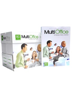 Multi Office Pack Of 5 Stress Free Paper White 