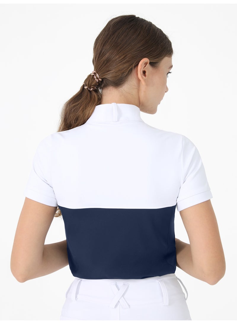 general Equestrian T-Shirts Women Riding Horse Clothes Short Sleeve Show Top - Image 4