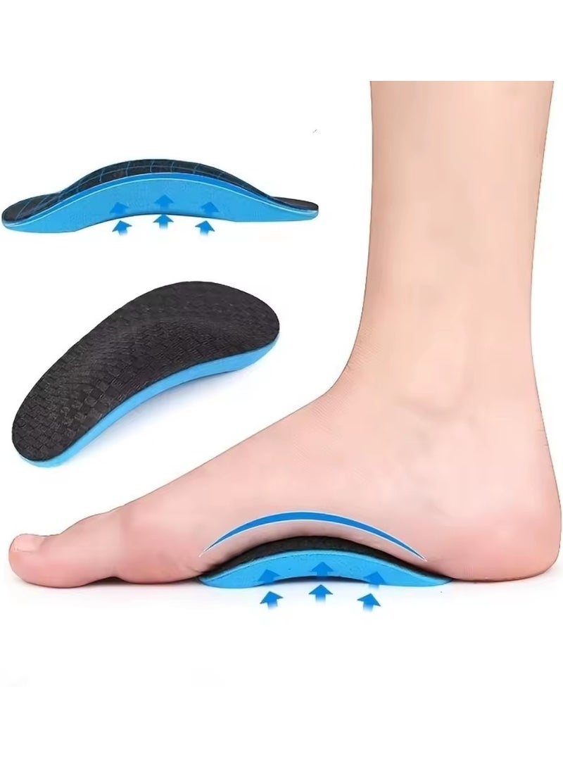 Goolsky 2PCS EVA Soft Flat Arch Support Half Pad for Sports Relieve Foot Pain and Improve Posture for Sports Wear Shoe Insert Accessories - Image 1
