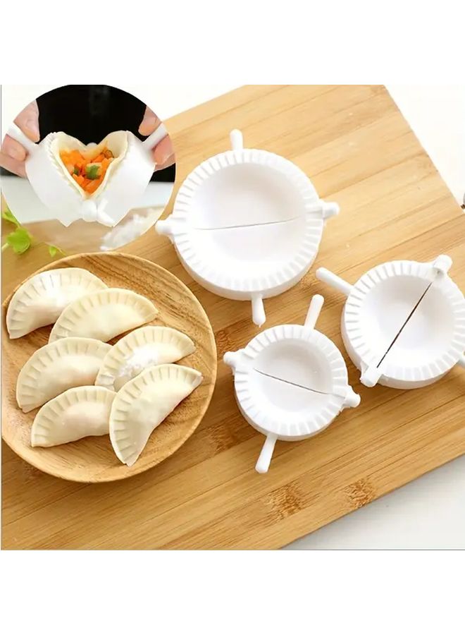 3 Piece Plastic Dumpling Mold Set For Pierogi Ravioli Empanada Dough - Image 1