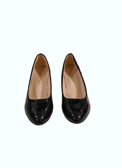 Shoe Star Ladies heel shoes black shine party wear and office wear  - Image 4