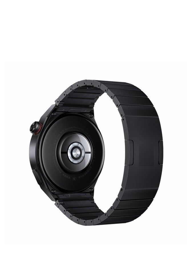 Generic - 22mm Titanium Metal Watch Band For HUAWEI Watch GT 3 Pro 46mm / GT3 GT 2 46mm / GT2 Pro Watch Band Wrist Strap Black - Image 1