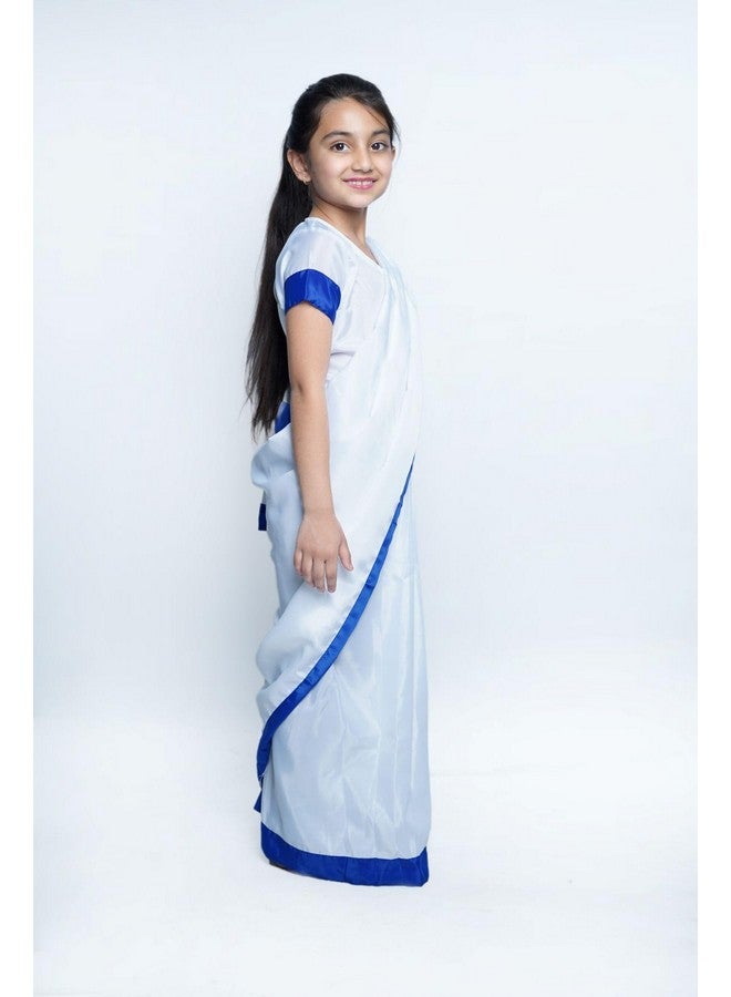 بوك ماي كوستيوم BookMyCostume زي تنكري لشخصية إنديرا غاندي السياسية والزعيمة للأطفال من عمر سنتين إلى ثلاث سنوات - Image 2