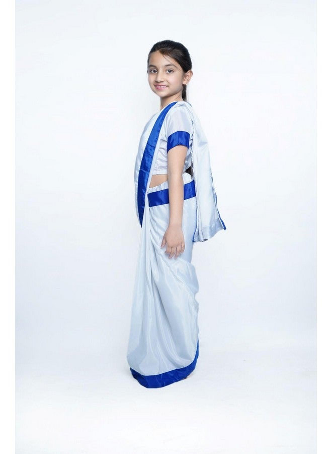 بوك ماي كوستيوم BookMyCostume زي تنكري لشخصية إنديرا غاندي السياسية والزعيمة للأطفال من عمر سنتين إلى ثلاث سنوات - Image 3