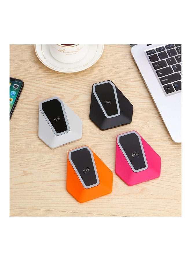 NIBEMINENT Qi Wireless Charger Red/Black - Image 2