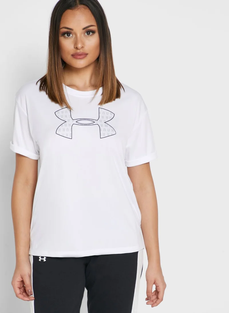 UNDER ARMOUR Performance Fashion Graphic Q2 T-Shirt