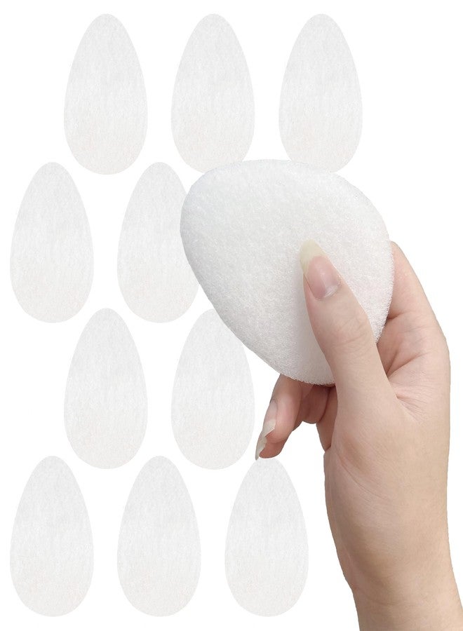 [10 Pack] Exfoliating Facial Sponge - Reusable Puff Pads for Daily Cleansing, Gentle Exfoliation & Makeup Removal - Remove Dirt, Oil, Dead Skin - Soft Face Scrubber - Image 1