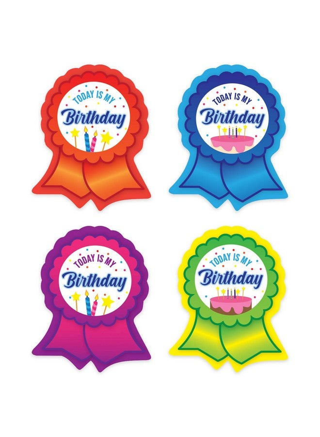 SBlabels Birthday Ribbon Stickers / 250 Birthday Stickers For Kids / 1 5/8" X 2" School Today Is My Birthday Labels - Image 3