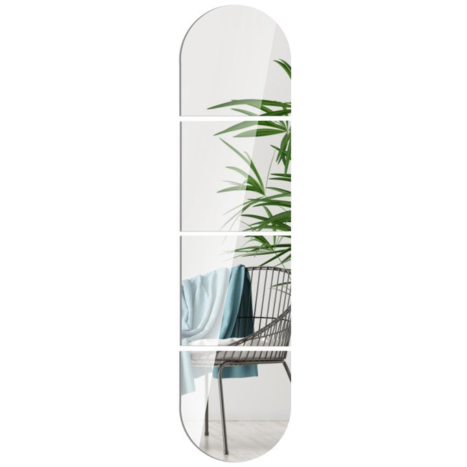 FULL LENGTH WALL MIRROR TILES4 PCS 30CM X 30CM SELF ADHESIVE THICKENED ACRYLIC MIRROR TILES STICK ON WALL MIRRORS REMOVABLE MIRROR WITH STICKERSFRAMELESS FULL BODY MIRRORS FOR BEDROOM LIVINGROOM GYM