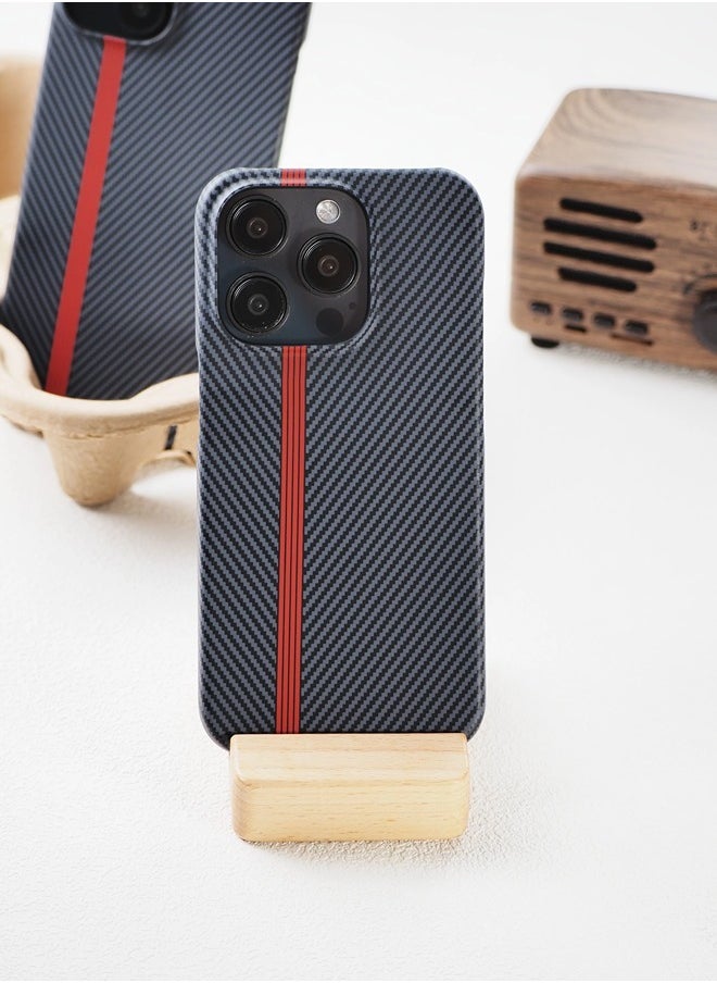 ShebSheb Fine Black Striped iphone Case for iPhone 16 Pro Max  - Image 4