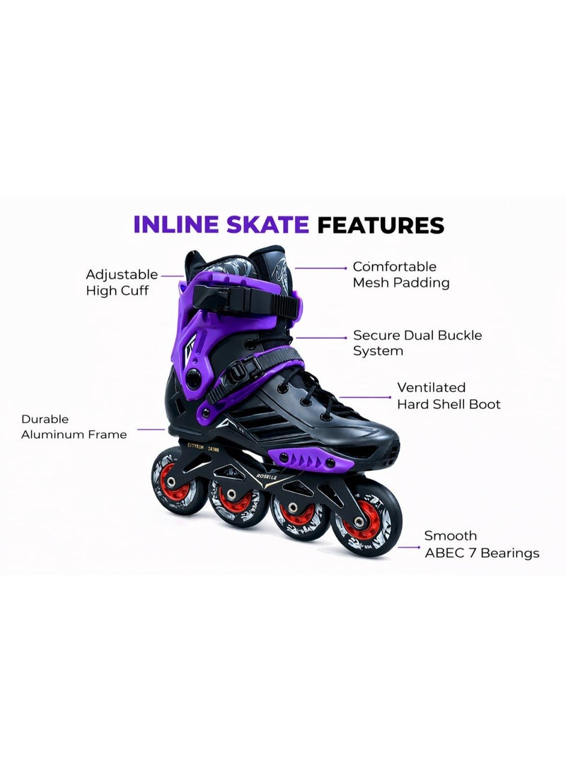 ROSELLE Professional Inline Skate Shoes for Adults with High Speed - Image 3