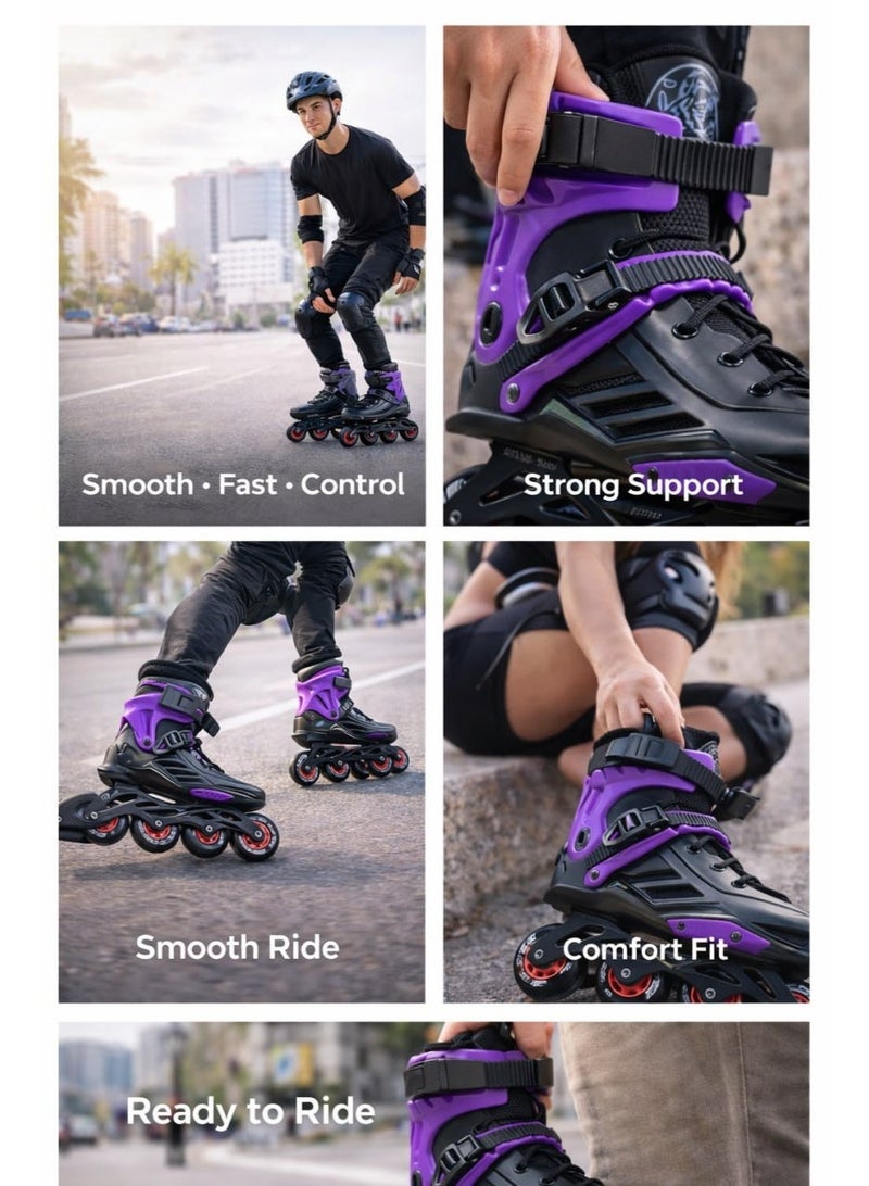 ROSELLE Professional Inline Skate Shoes for Adults with High Speed - Image 4