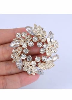 Generic Brooches for Women, Brooch Pins, Wedding Bridal Brooches for DIY Wedding Party Applique Embellishment Crafts Decor  - Image 3