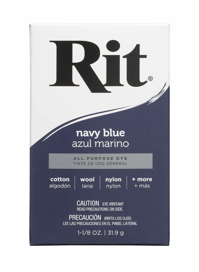 RIT Dye Powder 1 1/8oz Navy Blue - Image 1