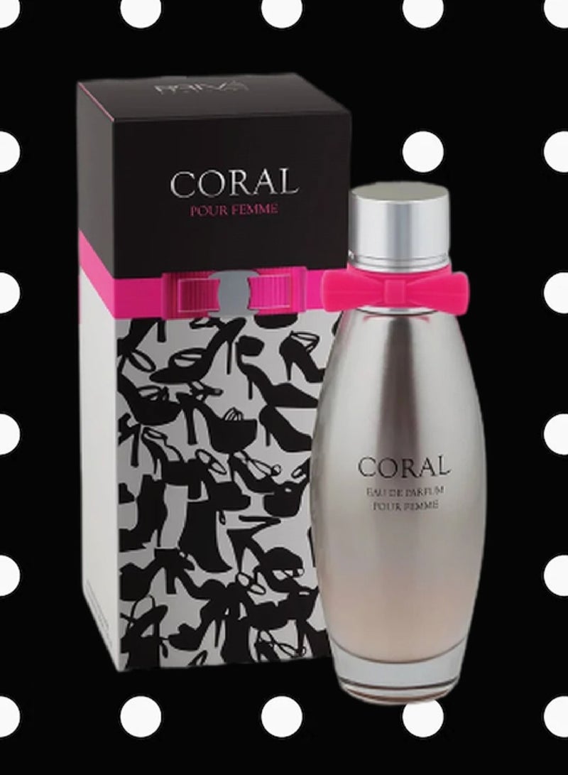 Coral 4 Pieces Coral Perfume EDP 95 Ml - Image 3