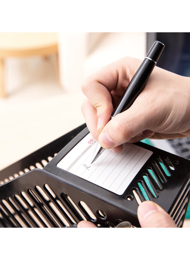 ديلي صندوق شبكي لتخزين المجلات  والملفات أسود - Image 5