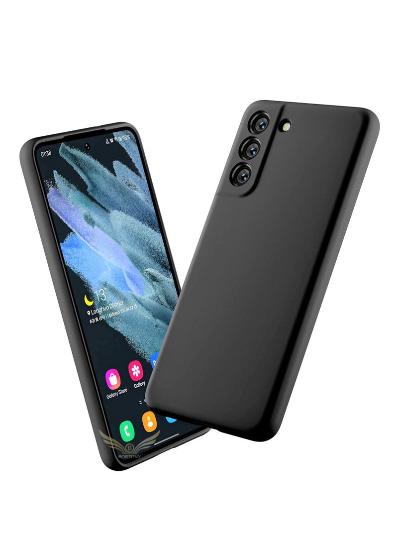 BORTONY Galaxy S21 FE Case,Liquid Silicone Protective Case Cover With Camera Protection For Samsung Galaxy S21 FE - Image 1