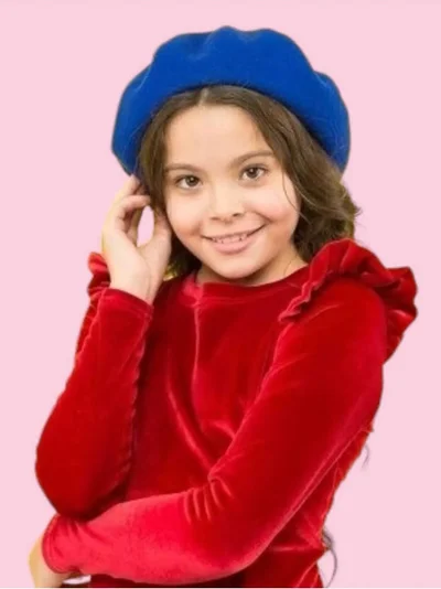 Tezzgelsin Children's French Painter Felt Beret