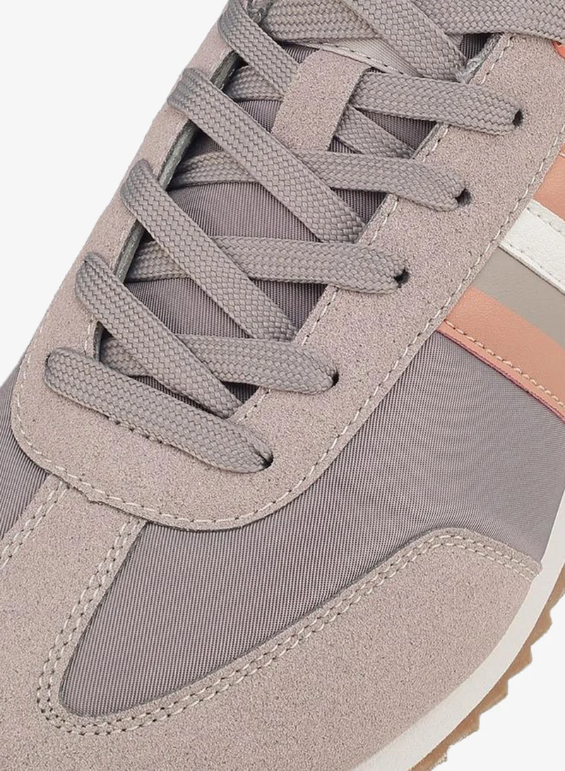 Lee Cooper GREY Women Lace-Up Ankle Sneakers for Women | Best Price UAE