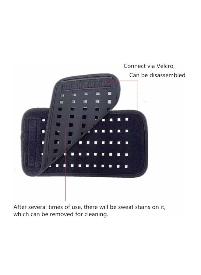 Generic - Red Light Therapy Belt, Flexible Wearable Wrap Deep Therapy Pad with 6-Gears Time Setting, 60pcs LED Lights,10.04 * 5.24'' for Back Shoulder Joints Muscle Pain Relief Device - Image 1