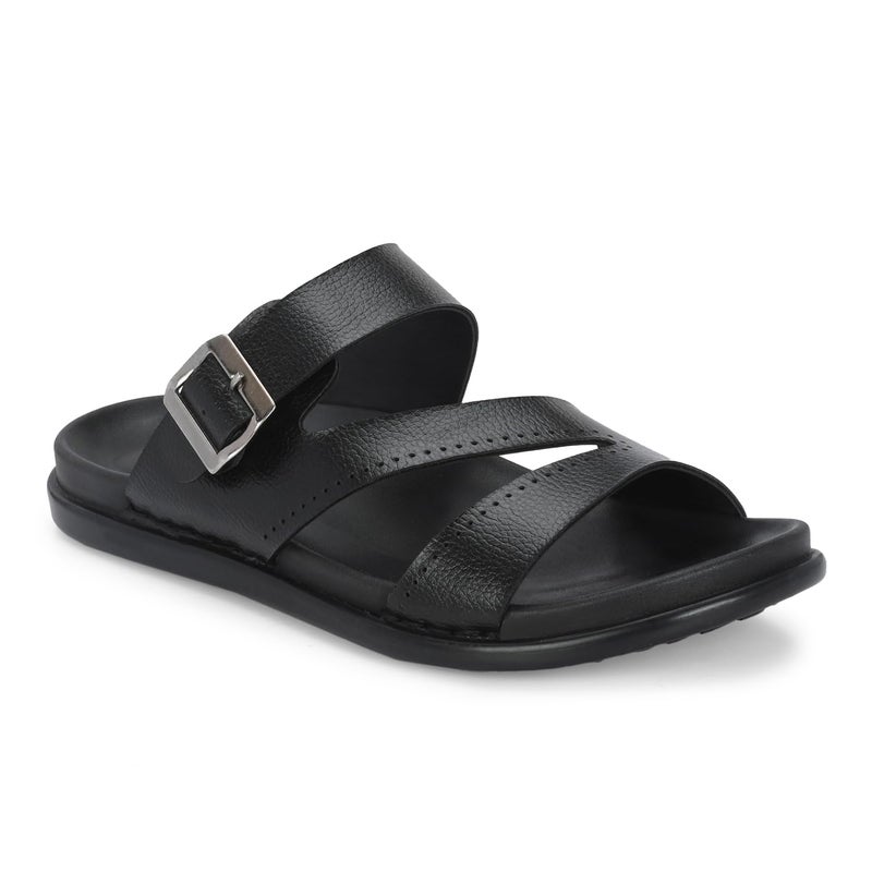 Centrino Sandal for Men | Grip Insole for Stability | Traditional Look with Straps | Comfortable Casual look sandal for Men's 9280-1 - Image 3