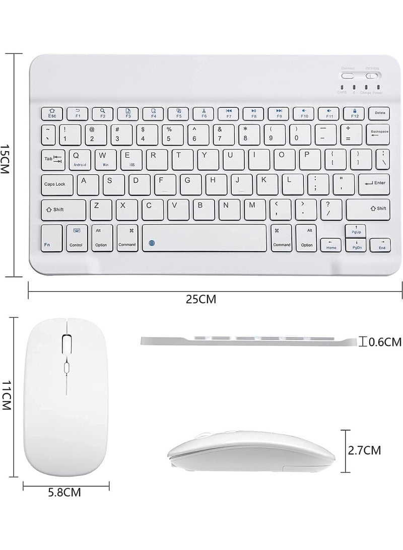 Original Bluetooth Keyboard & Mouse Set – Wireless Ultra-Slim Combo, Compatible with iOS, Android, Windows - Image 2